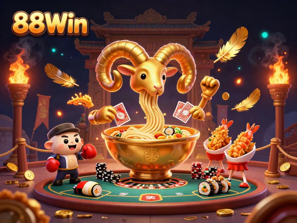 Engage in exciting gameplay with 88Win featuring dynamic casino characters and vibrant action.