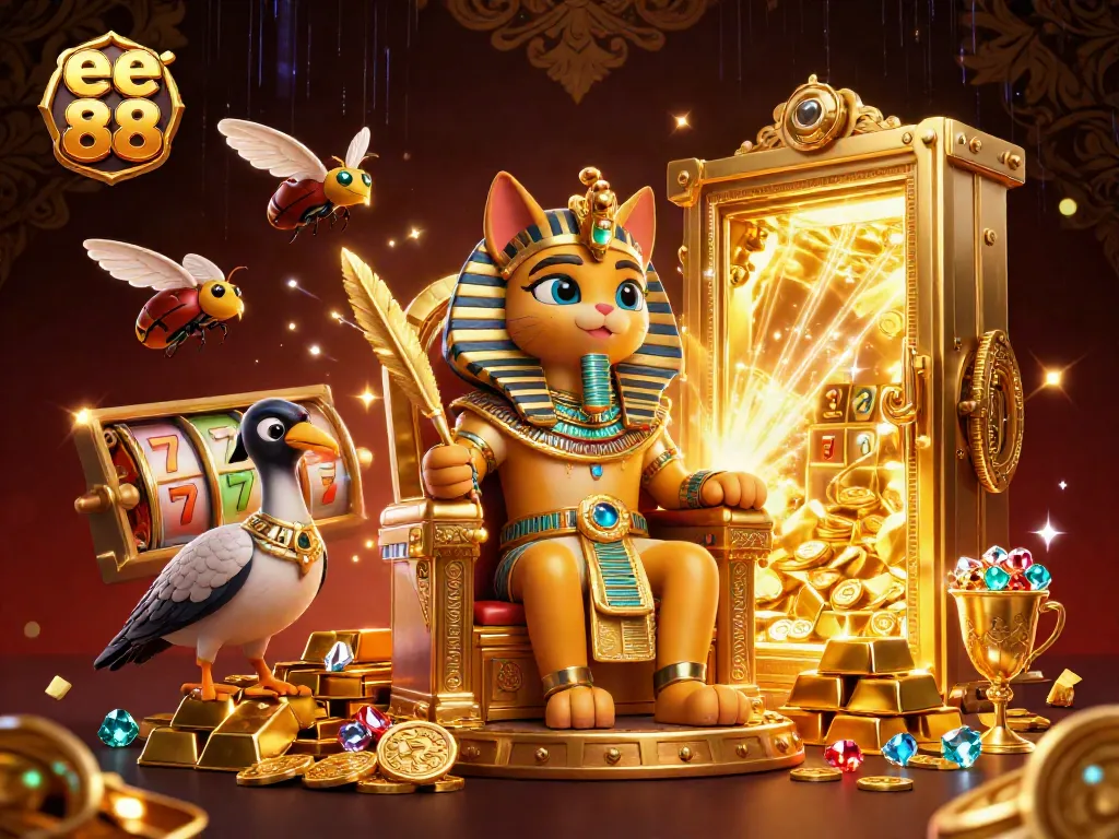 Engage with the energetic gambling scene featuring ee 88, where dazzling treasures and characters align.