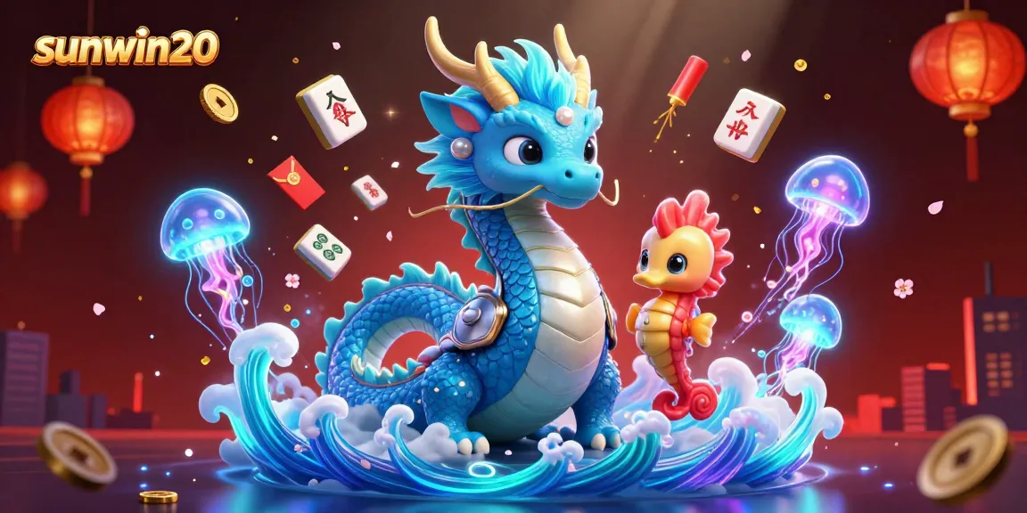 Engage in thrilling gameplay with sunwin20 featuring a dynamic scene of casino-themed characters and elements.