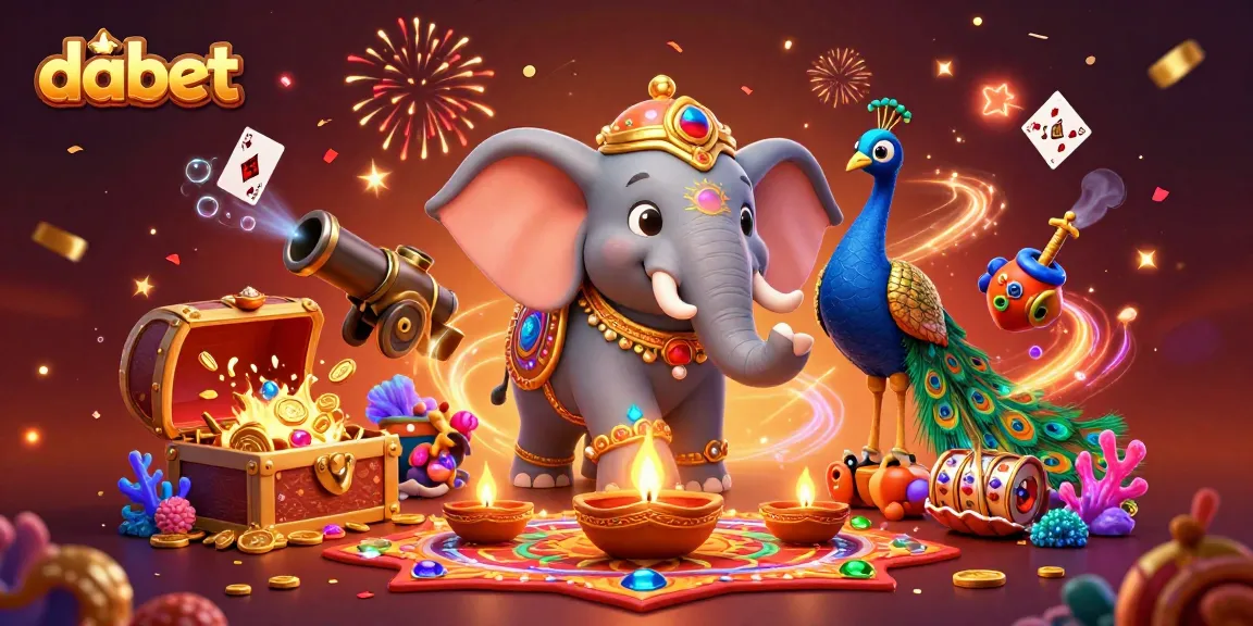 Engage with dabet's immersive casino adventure featuring colorful characters and vibrant atmosphere.