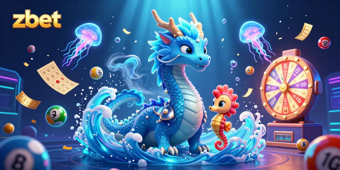 Engage with zbet by playing thrilling lottery games illustrated with vibrant aquatic characters.